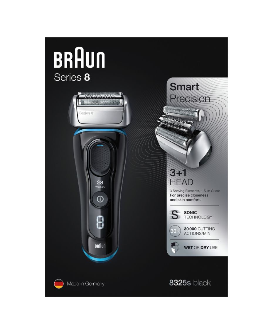 Braun Series 8 Next Generation Wet & Dry Electric Shaver with Fabric